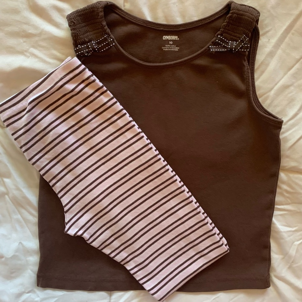 “GYMBOREE” Girls Top & Pants Set  NWOT   Sz 10